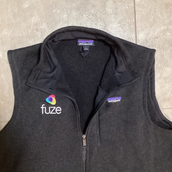 Women’s Patagonia Fleece Fuze Logo Vest, Size Large - Picture 2 of 4